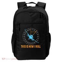 This Is How I Roll Airplane Pilo Aviation Backpack thumb 0