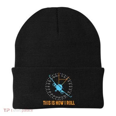 This Is How I Roll Airplane Pilo Aviation Beanie