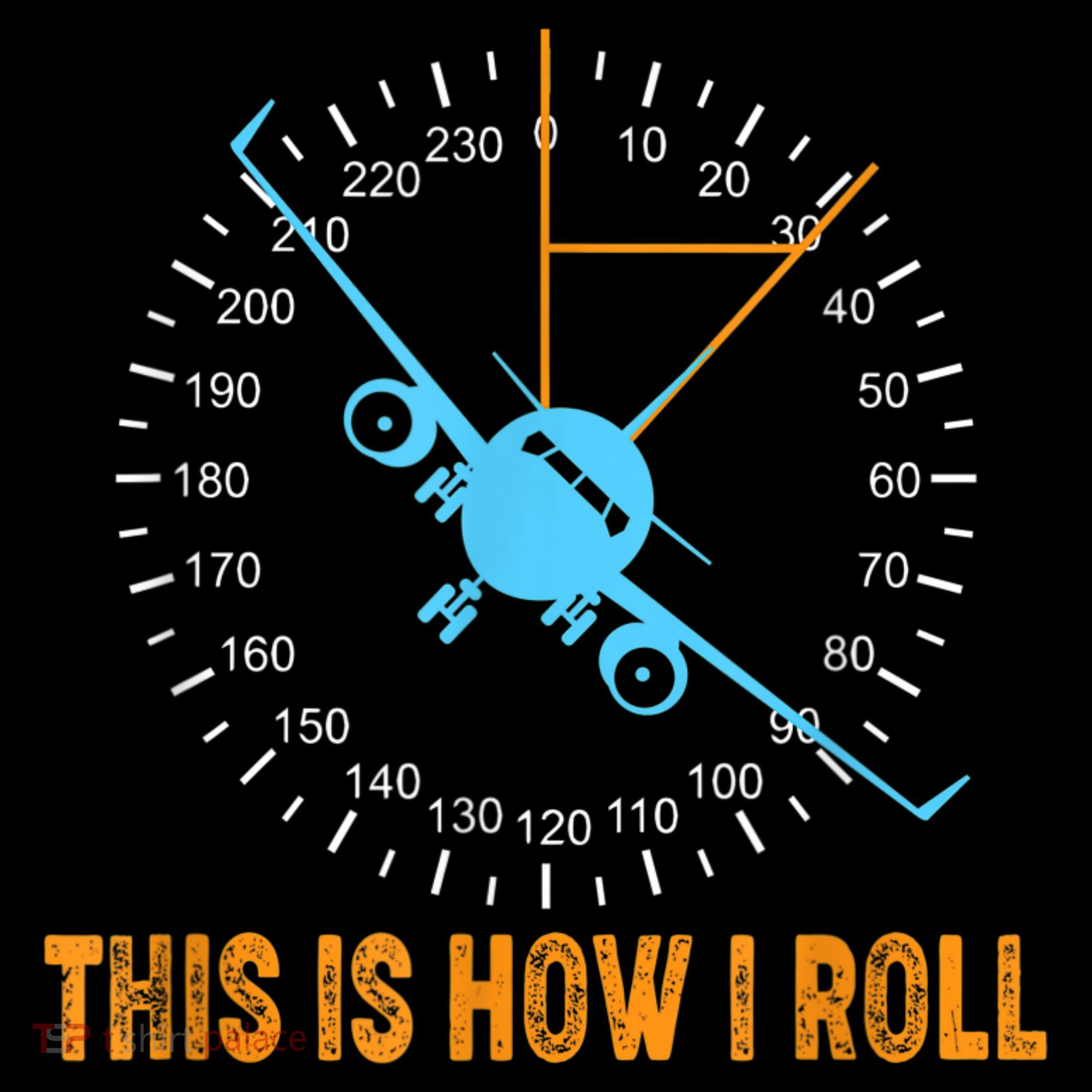 This Is How I Roll Airplane Pilo Aviation Women's Hoodie
