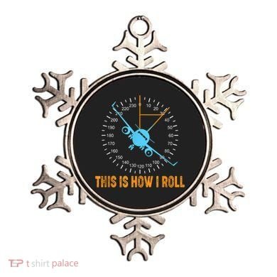 This Is How I Roll Airplane Pilo Aviation Ornament