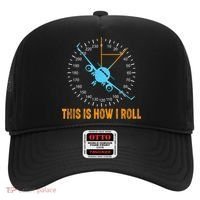 This Is How I Roll Airplane Pilo Aviation Hat thumb 0
