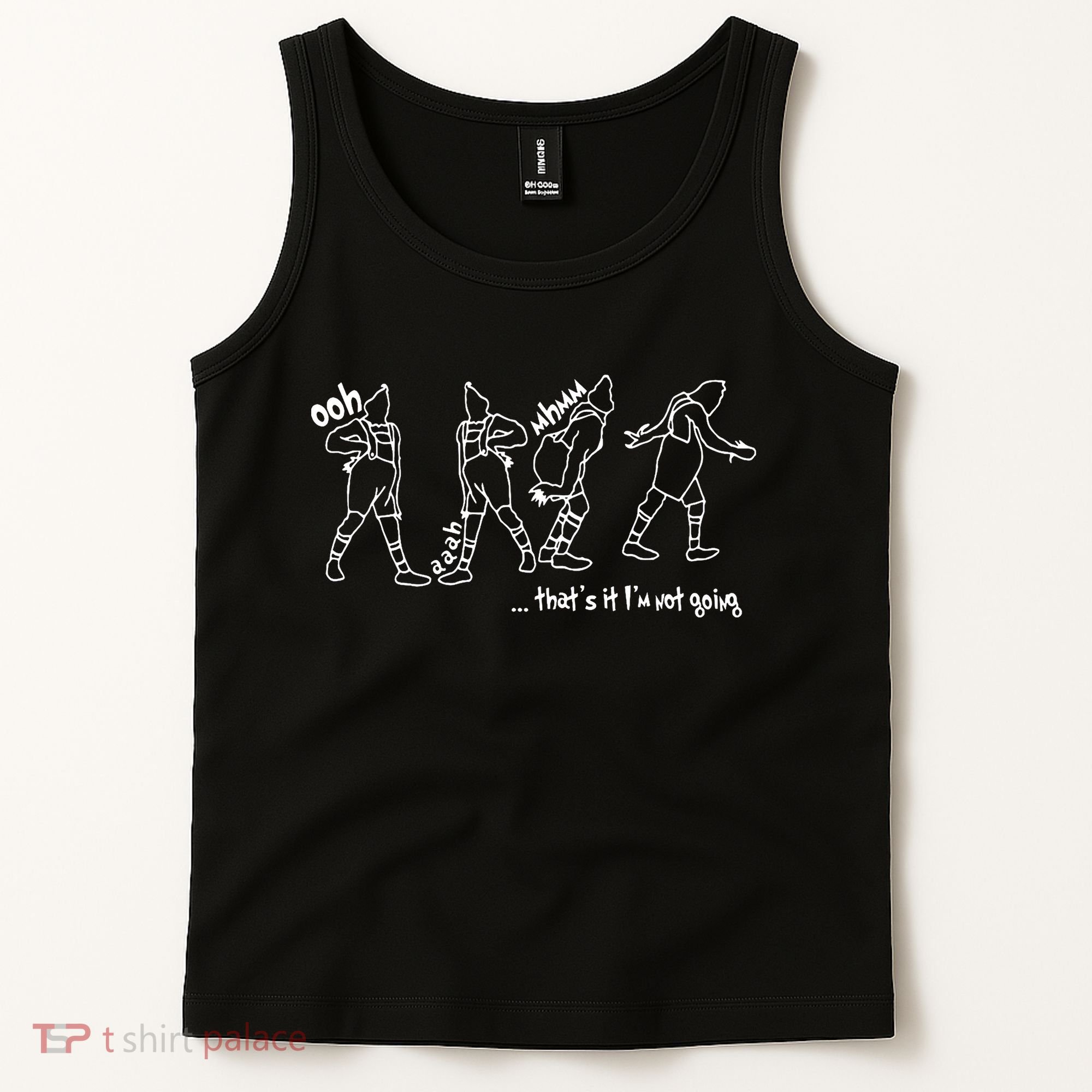 That's It I'm Not Going Funny Anti Christmas Tank Top