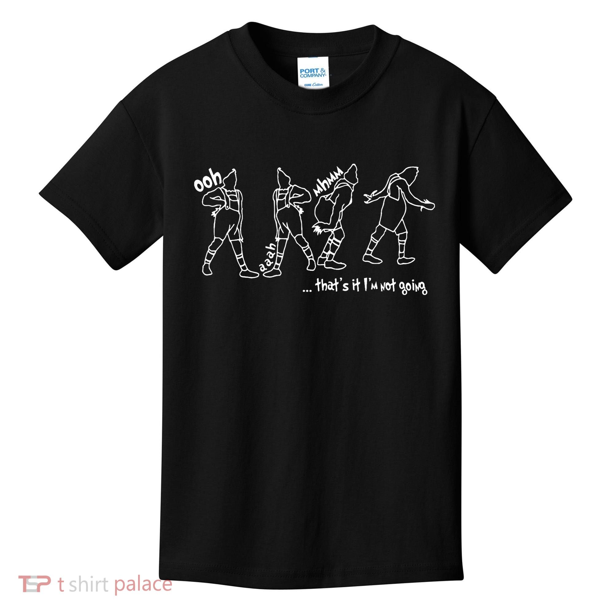 That's It I'm Not Going Funny Anti Christmas Kids T-Shirt