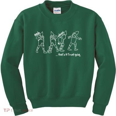 That's It I'm Not Going Funny Anti Christmas Kids Sweatshirt