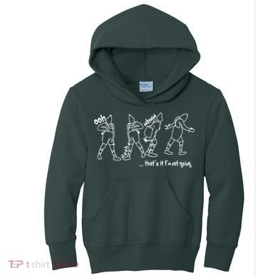 That's It I'm Not Going Funny Anti Christmas Kids Hoodie