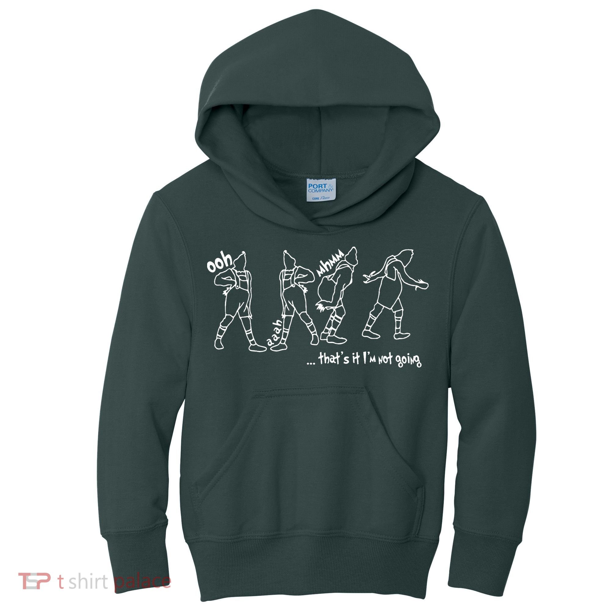 That's It I'm Not Going Funny Anti Christmas Kids Hoodie
