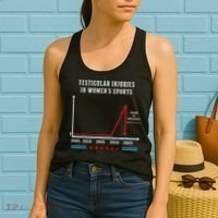 Testicular Injuries In Sports Funny Trump Women's Tank Top thumb 2