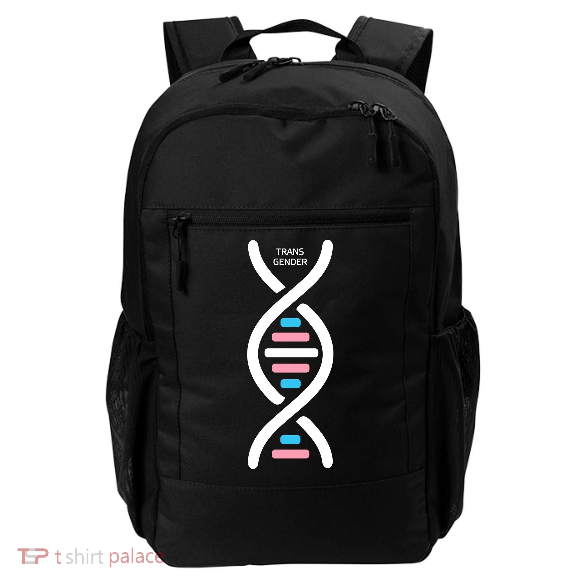 Transgender It's In My DNA Pride Month Backpack