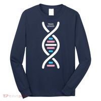 Transgender It's In My DNA Pride Month Long Sleeve Shirt thumb 0