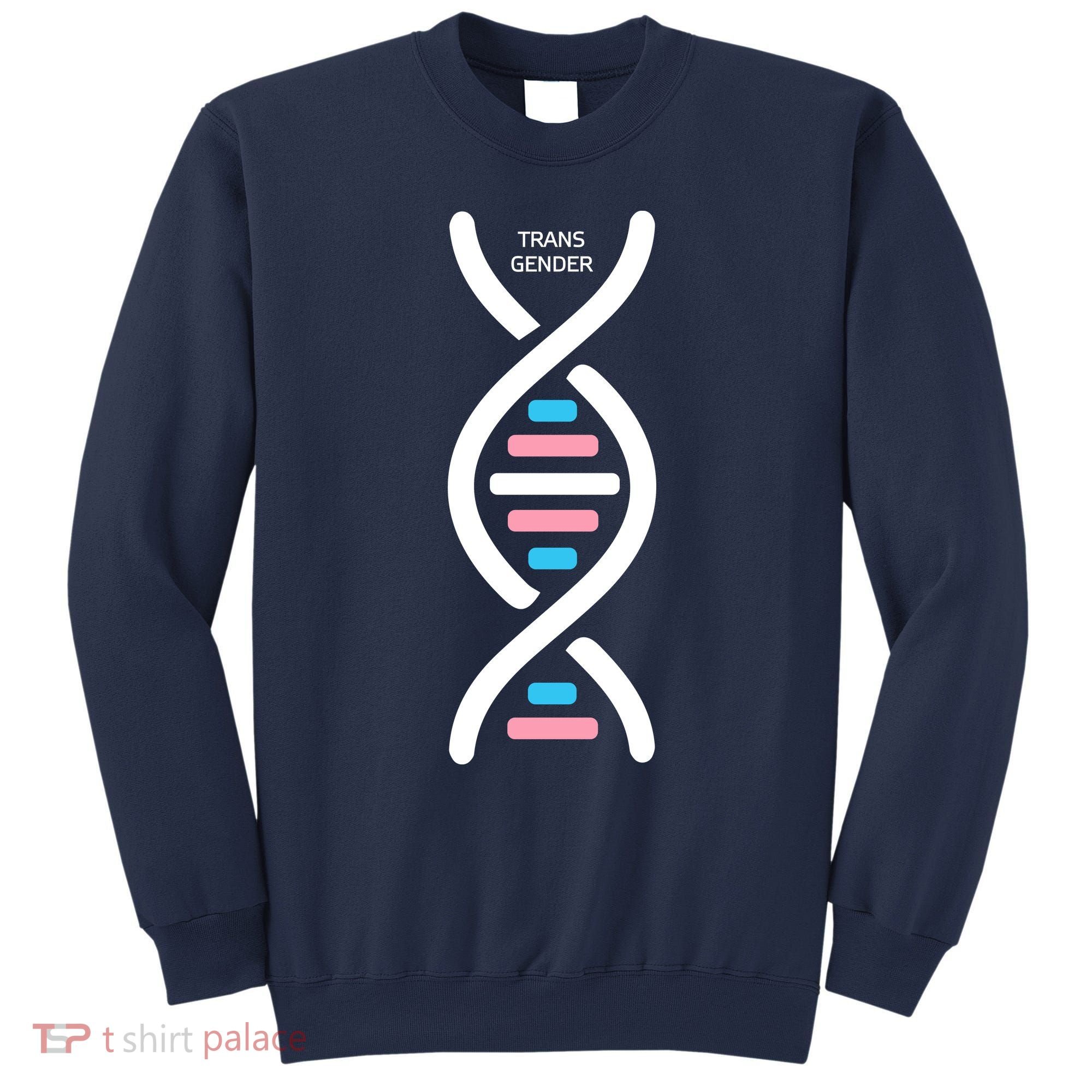 Transgender It's In My DNA Pride Month Sweatshirt