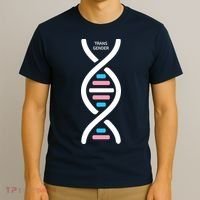 Transgender It's In My DNA Pride Month T-Shirt thumb 3