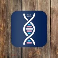 Transgender It's In My DNA Pride Month Coaster thumb 0