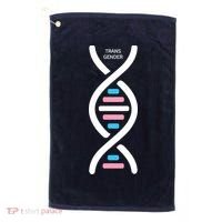 Transgender It's In My DNA Pride Month Golf Towel thumb 0