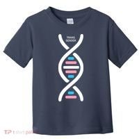 Transgender It's In My DNA Pride Month Toddler T-Shirt thumb 0