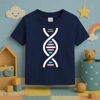 Transgender It's In My DNA Pride Month Toddler T-Shirt thumb 3