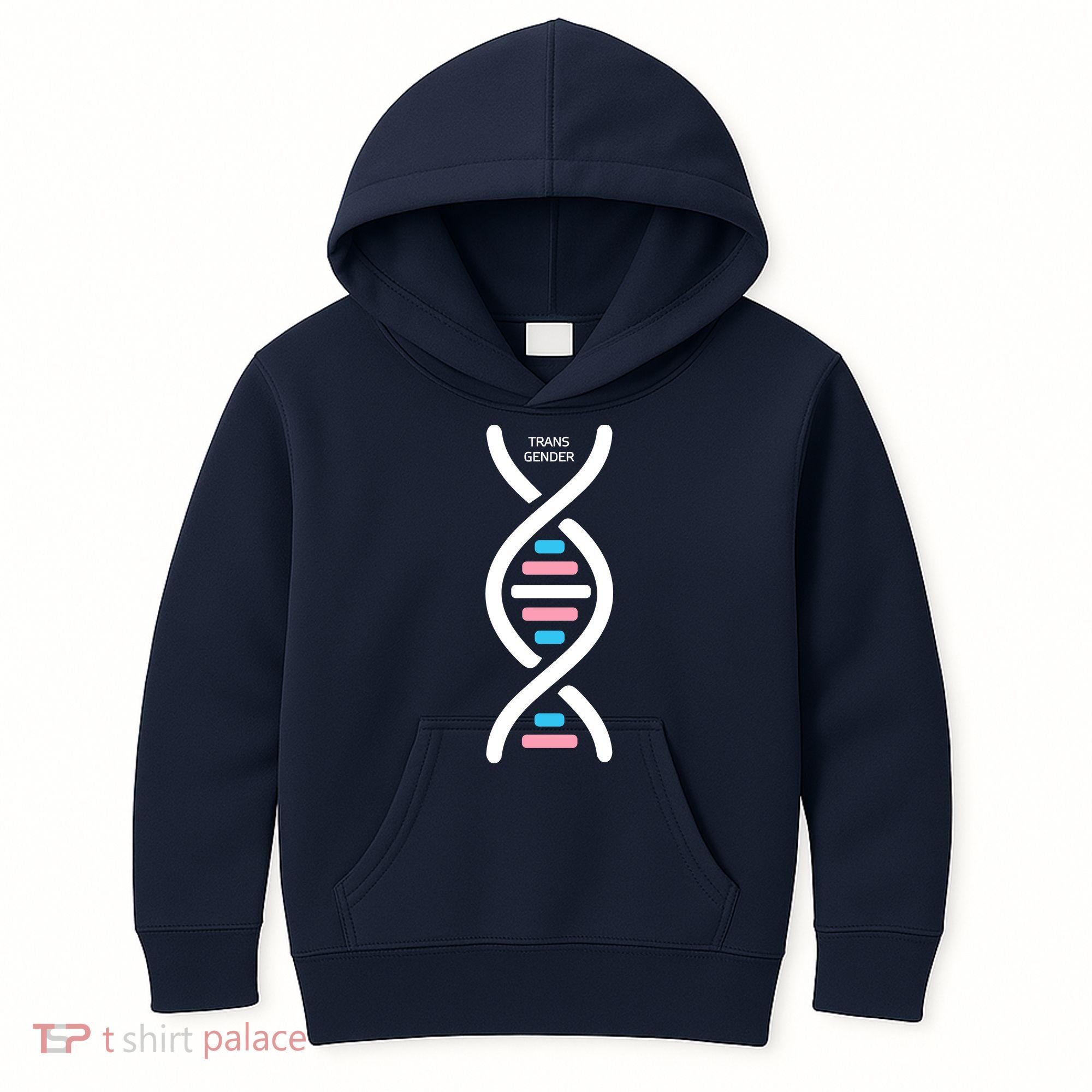 Transgender It's In My DNA Pride Month Kids Hoodie