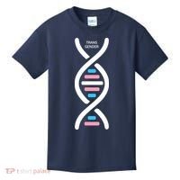 Transgender It's In My DNA Pride Month Kids T-Shirt thumb 0