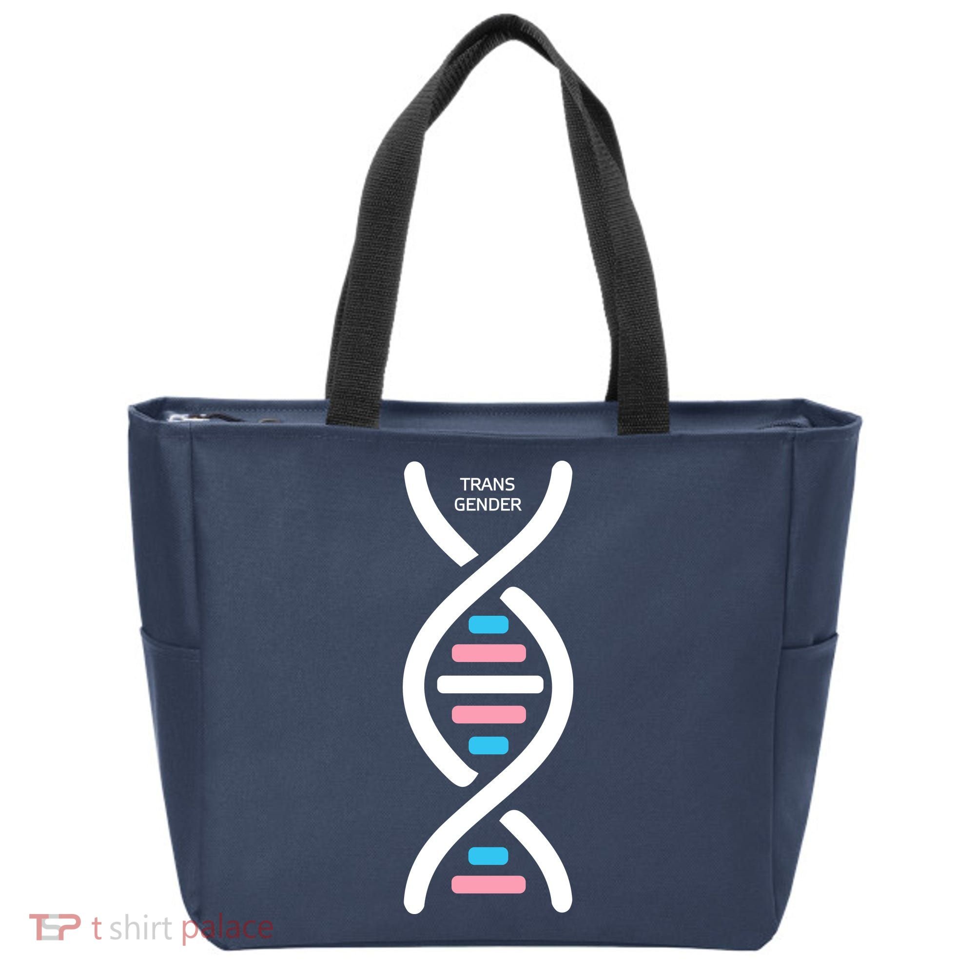 Transgender It's In My DNA Pride Month Tote Bag