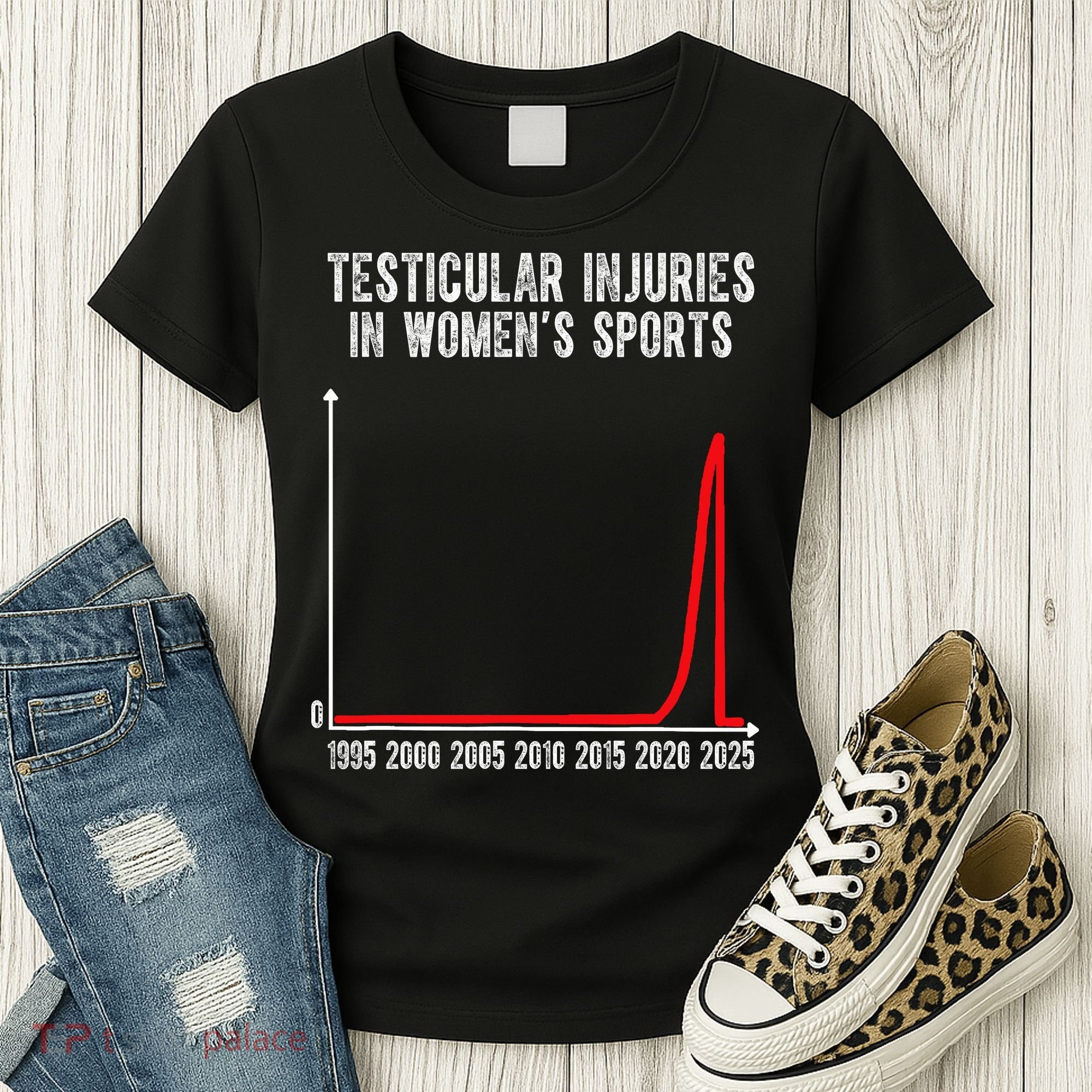 Testicular Injuries In Womens Sports Women's T-Shirt