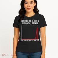 Testicular Injuries In Womens Sports Women's T-Shirt thumb 4