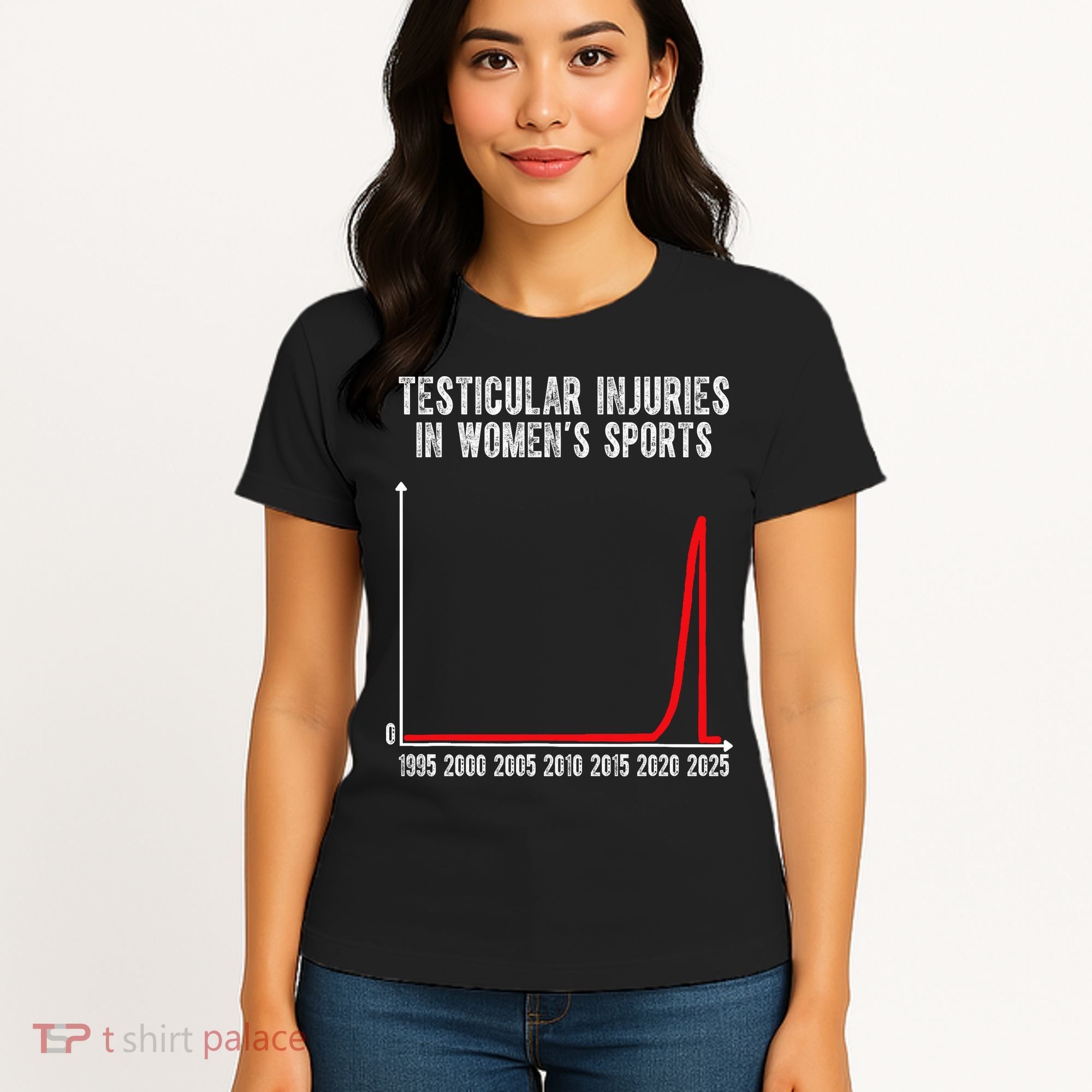 Testicular Injuries In Womens Sports Women's T-Shirt