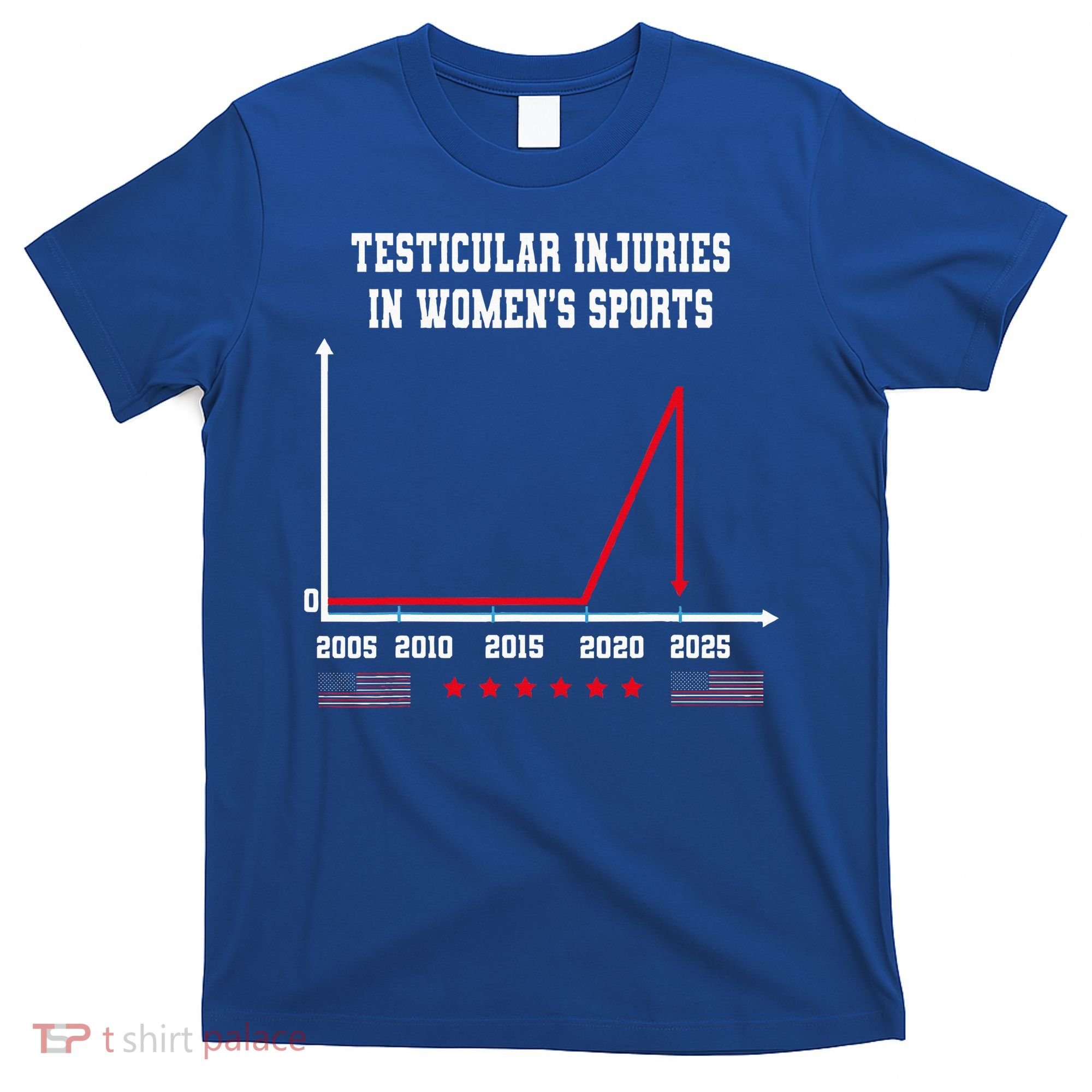 Testicular Injuries in Women's Sports Quirky T-Shirt