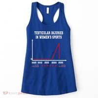 Testicular Injuries in Women's Sports Quirky Women's Tank Top thumb 0