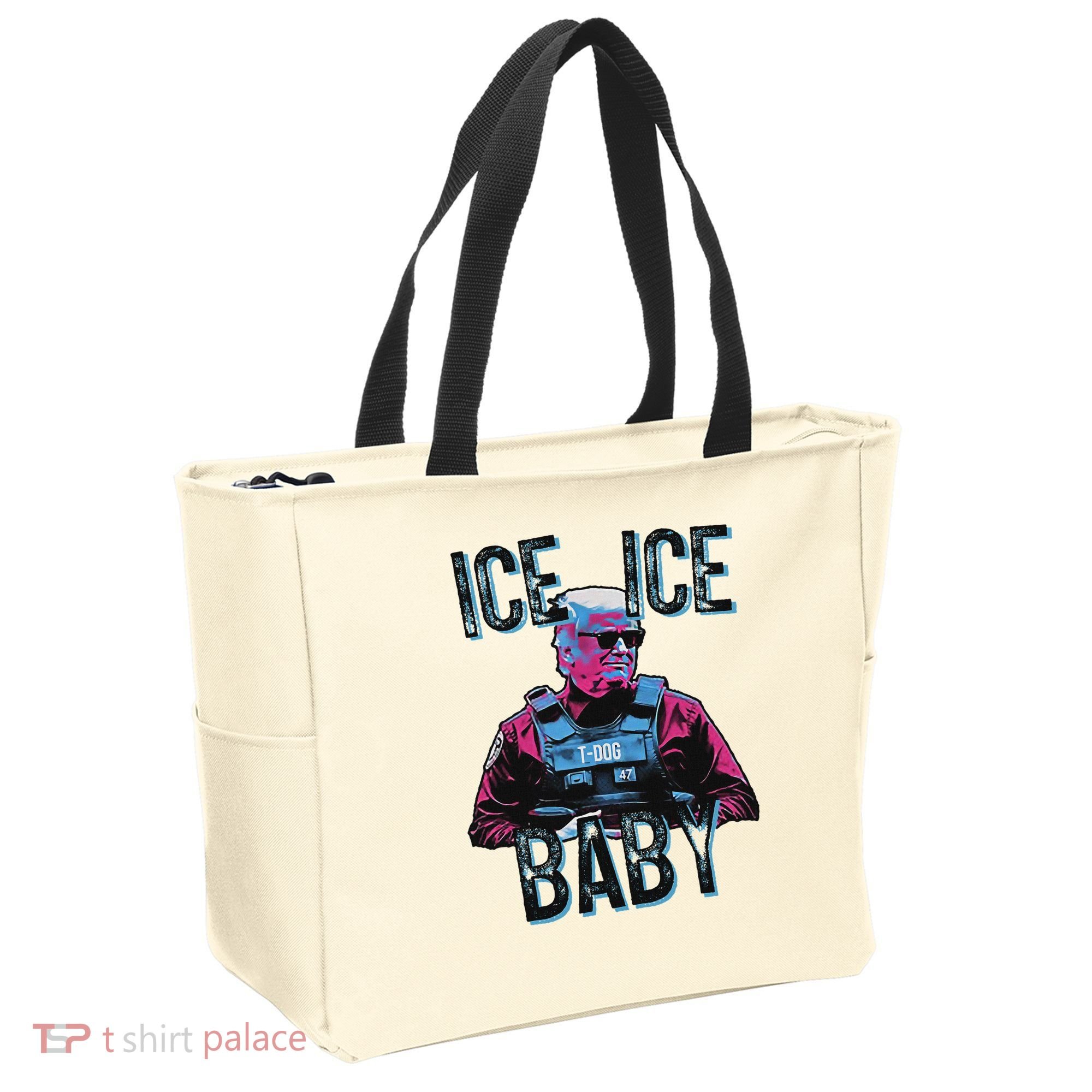 Trump Ice Ice Baby Tote Bag