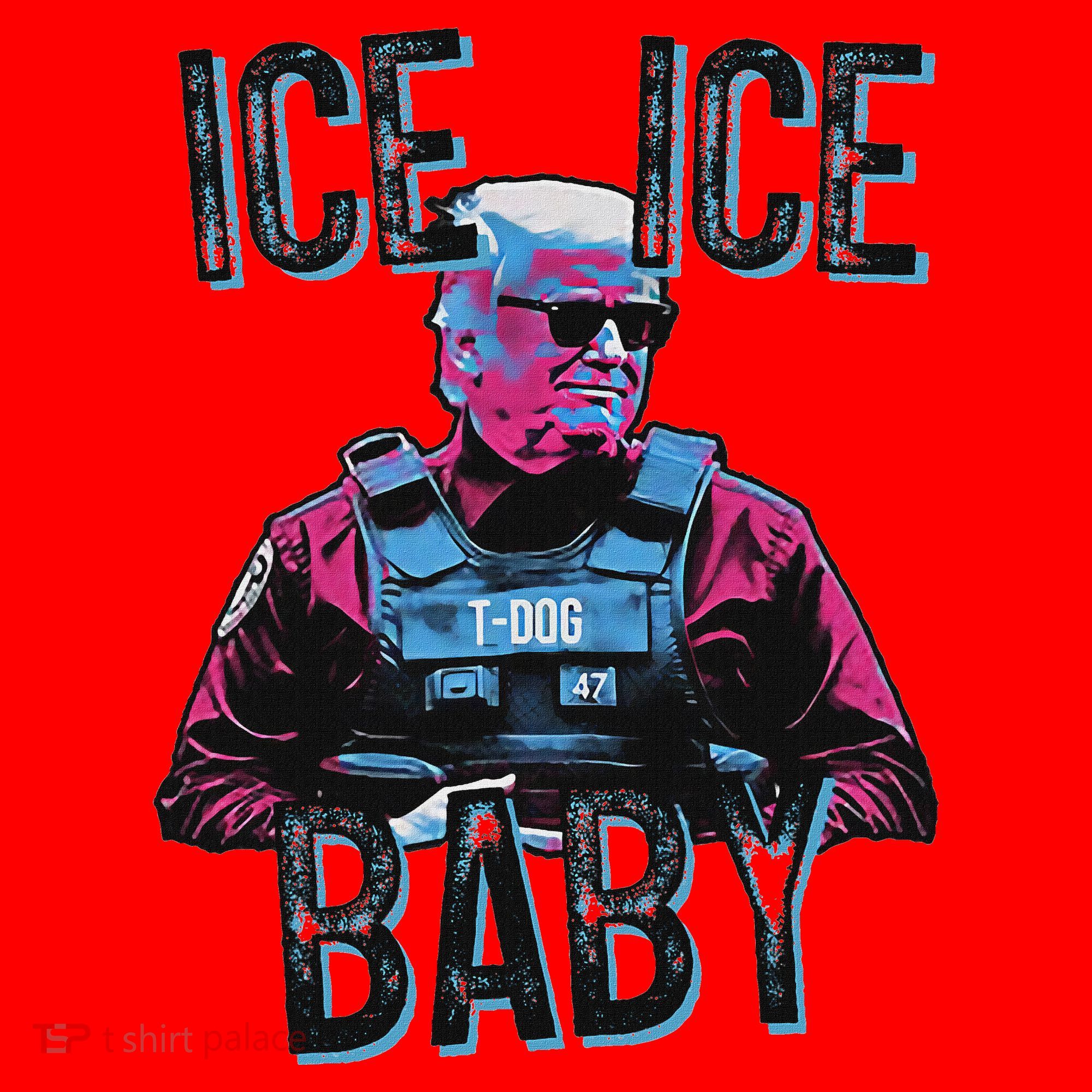Trump Ice Ice Baby Santa Hat