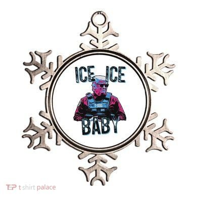 Trump Ice Ice Baby Ornament