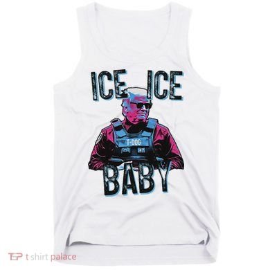 Trump Ice Ice Baby Tank Top