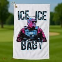 Trump Ice Ice Baby Golf Towel thumb 1