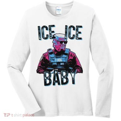 Trump Ice Ice Baby Women's Long Sleeve Shirt
