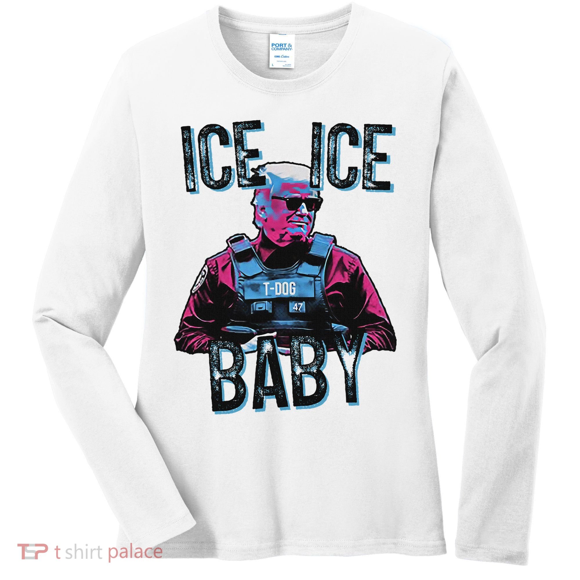 Trump Ice Ice Baby Women's Long Sleeve Shirt
