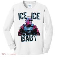 Trump Ice Ice Baby Kids Long Sleeve Shirt thumb 0