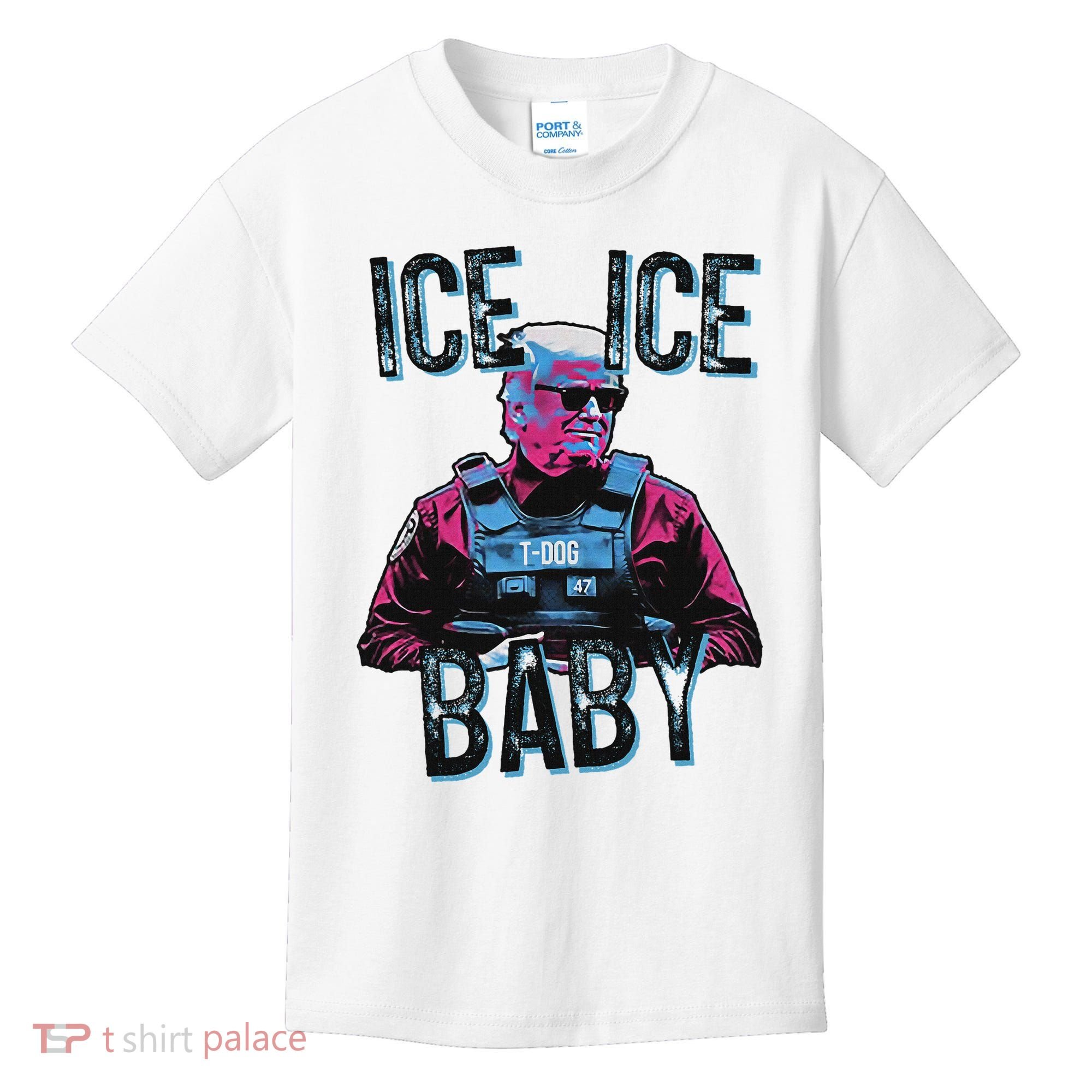 Trump Ice Ice Baby Kids T-Shirt