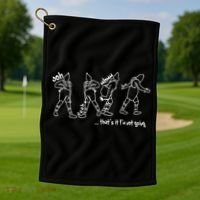 That's It I'm Not Going Funny X Mas Golf Towel thumb 1