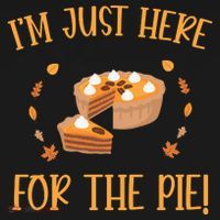 Thanksgiving I’m Just Here For The Pie Gift Doggie Tank thumb 4