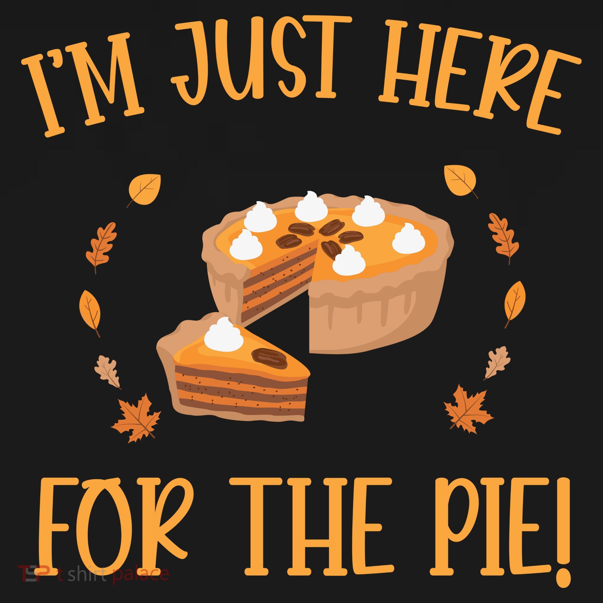 Thanksgiving I’m Just Here For The Pie Gift USA-Made Doggie Bandana