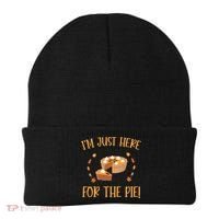 Thanksgiving I’m Just Here For The Pie Gift Beanie thumb 0