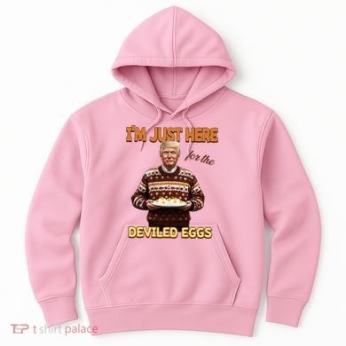 Thanksgiving IM Just Here For The Deviled Eggs Hoodie