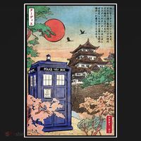 Tardis In Japan Bucket Hat thumb 4