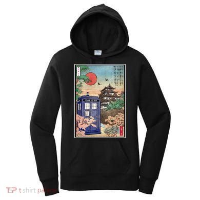 Tardis In Japan Women's Hoodie