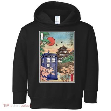 Tardis In Japan Toddler Hoodie