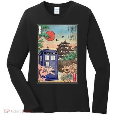 Tardis In Japan Women's Long Sleeve Shirt