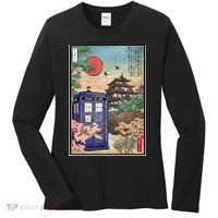 Tardis In Japan Women's Long Sleeve Shirt thumb 0