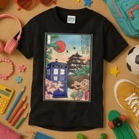 Tardis In Japan Kids T-Shirt thumb 3