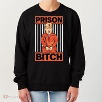 Trump In Jail | PARODY Prison Bitch Women's Sweatshirt thumb 0