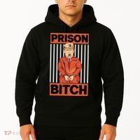 Trump In Jail | PARODY Prison Bitch Hoodie thumb 2