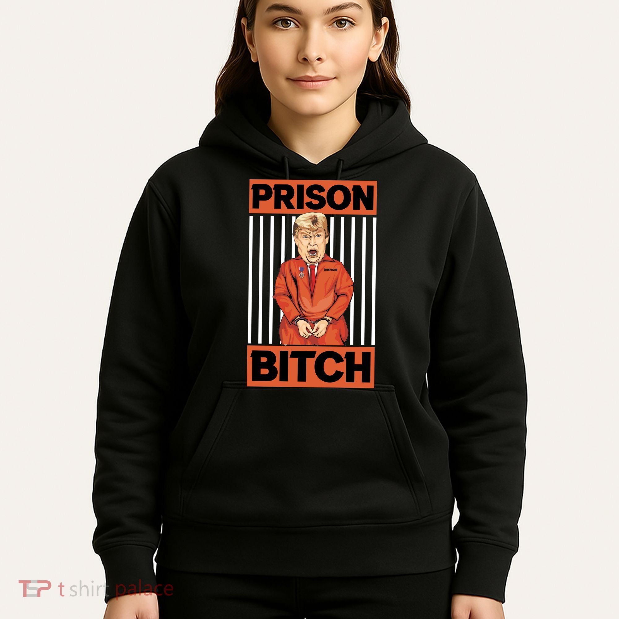 Trump In Jail | PARODY Prison Bitch Hoodie